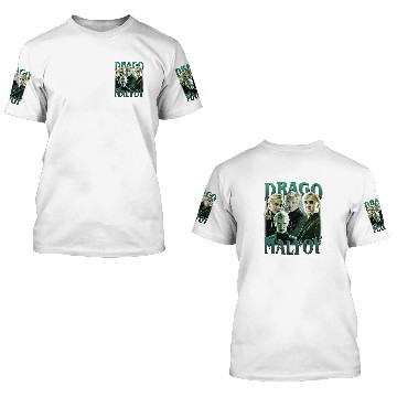 Discover Draco Malfoy Vintage 3D T Shirts