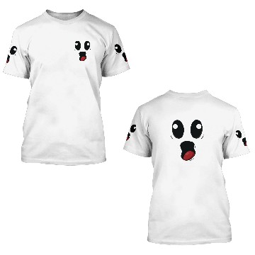 Discover Ghost Face Halloween 3D T Shirts