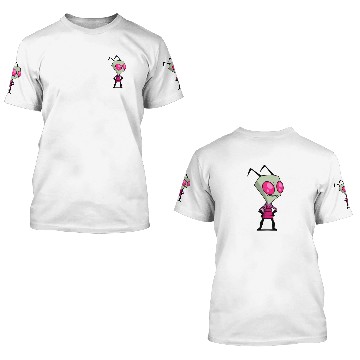Discover Invader zim (2) 3D T Shirts