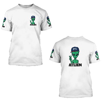 Discover Atlanta Atlien ATL Gift 3D T Shirts