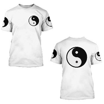 Discover Ying Yang 3D T Shirts