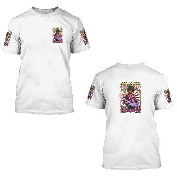 Discover Jimi Hendrix Experience Adult 3D T Shirts