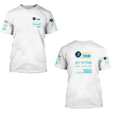 Discover Virgo Facts September Virgo 3D T Shirts