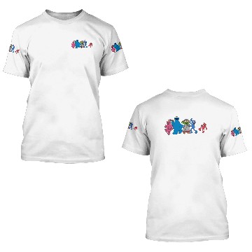 Discover 90s Sesame Street 3D T Shirts
