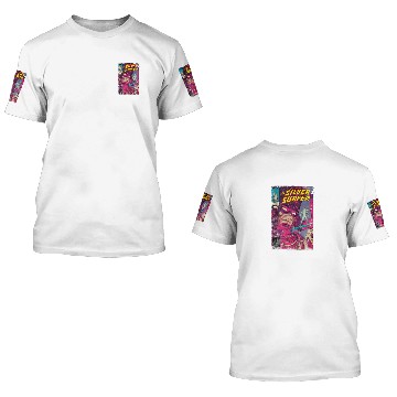 Discover Vintage Silver Surfer - Silver Surfer - 3D T Shirts