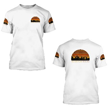 Discover Houston Texas Vintage 3D T Shirts