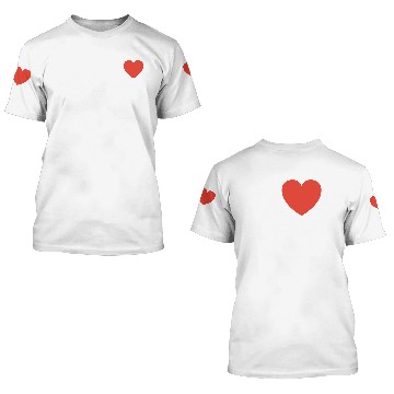 Discover I Love NJ Heart 3D T Shirts