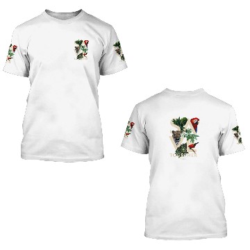 Discover National Geographic Save Together Nature Collage 3D T Shirts