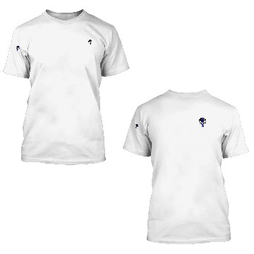 Discover Mini Punisher Thin Blue Line Men's Performance 3D T Shirts