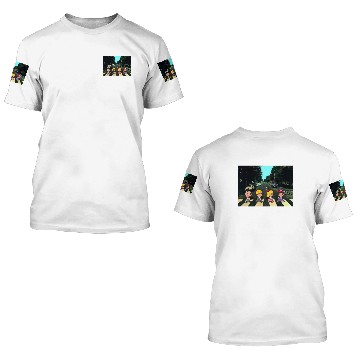 Discover Earthbound Abbey Road 3D T Shirts