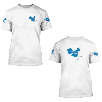 Discover China map West Taiwan 3D T Shirts