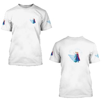 Discover Anna and Elsa | Beautiful Together 3D T Shirts
