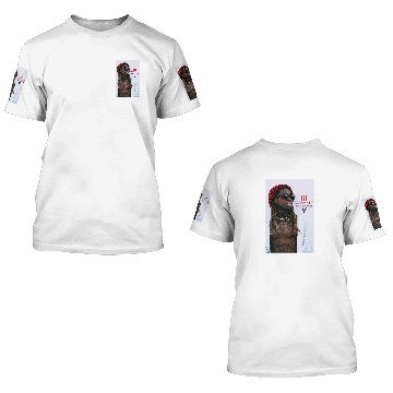 Discover LIL WAYNE Tunechi 3D T Shirts Throwback 3D T Shirts, 3D T Shirts | Rap 3D T Shirts