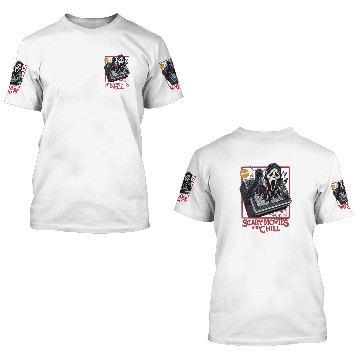 Discover Scream Ghostface 3D T Shirts, Scary Movies And Chill