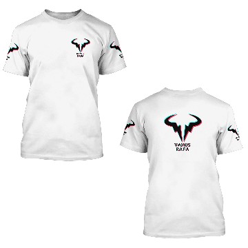 Discover rafael nadal logo tiktok 3D T Shirts