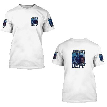 Discover Johnny Depp 3D T Shirts