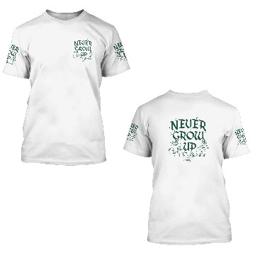 Discover Disney Peter Pan Never Grow Up Flying Cast Graphic 3D T Shirts