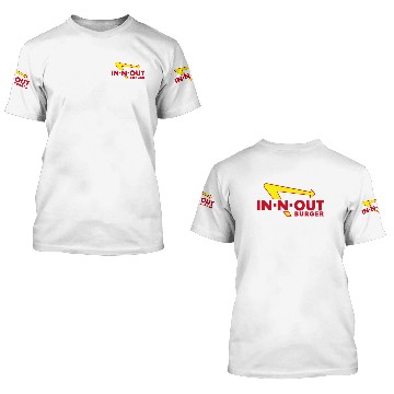 Discover In N Out Burger 3D T Shirts