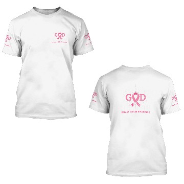 Discover Breast Cancer Survivor Support Pink Ribbon Grace God 3D T Shirts