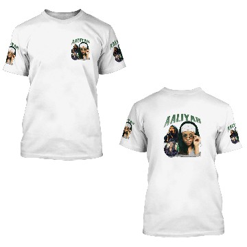 Discover Aaliyah Style Vintage 3D T Shirts