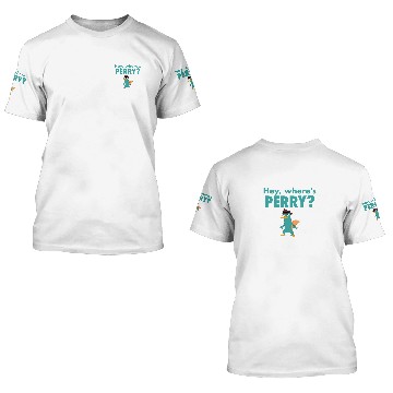 Discover Hey, Where's Perry? - Phineas - 3D T Shirts