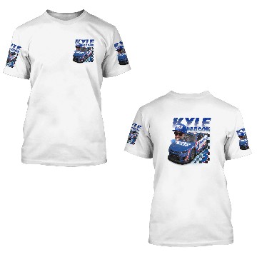 Discover Vintage Kyle Larson NAscar  3D T Shirts