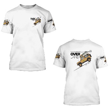 Discover Jon Forde Over Land 3D T Shirts