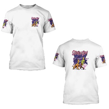 Discover Scooby Doo Vintage 3D T Shirts, Scooby Doo 3D T Shirts