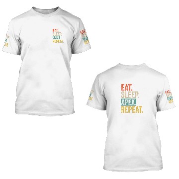 Discover Eat sleep apex legends repeat retro vintage 3D T Shirts