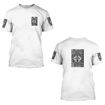 Discover Native Wolf 3D T Shirts