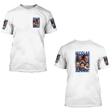 Discover Nicolas Cage Vintage 3D T Shirts