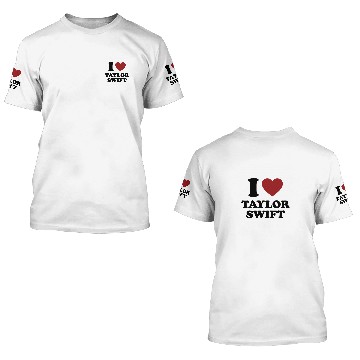Discover i love tayl0r swift 3D T Shirts