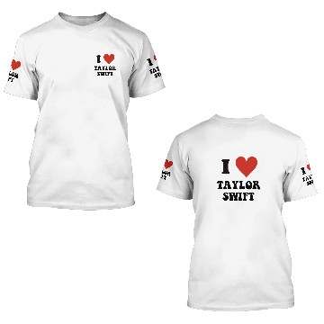 Discover I love tayl0r swift Active 3D T Shirts