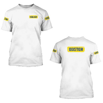 Discover Retro Boston Running Marathon Finish Line 3D T Shirts