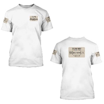 Discover dublin n3 eras tour commemorative ticket 3D T Shirts