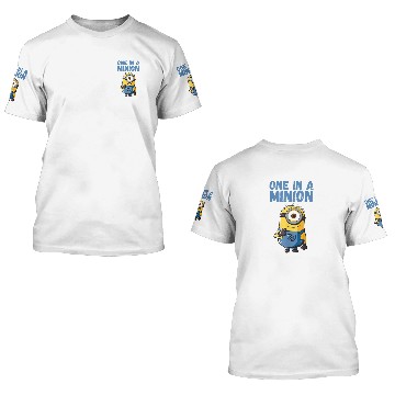 Discover Despicable Me Minion Drawing Active 3D T Shirts