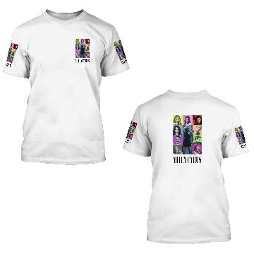 Discover Miley Cyrus Eras Tour 3D T Shirts Flowers 3D T Shirts