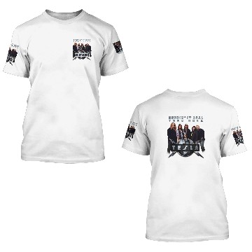 Discover TESLA Band Keepin' It Real U.S. Tour 2024 3D T Shirts