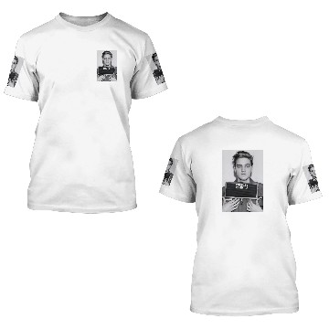 Discover Elvis Presley Mugshot 3D T Shirts