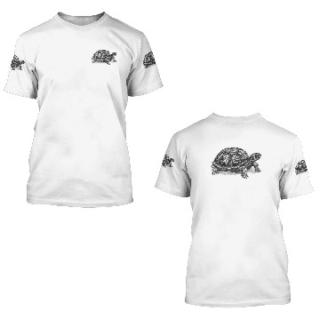 Discover Box Turtle 3D T Shirts 3D T Shirts - Gift For Turtle Lovers