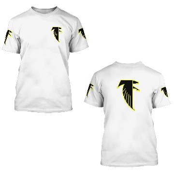Discover Atlanta Falcons Throwback 3D T Shirts