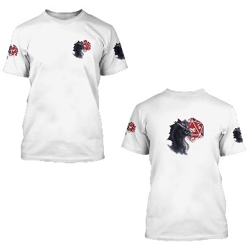 Discover Silver Dragon - Dungeons And Dragons - 3D T Shirts