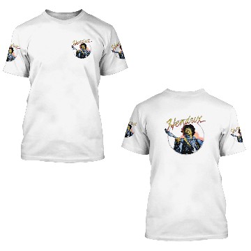 Discover The Jimi Hendrix Experience Live Fender 3D T Shirts