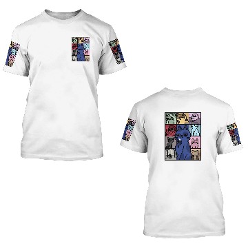 Discover Cat Eras Tour Poster 3D T Shirts
