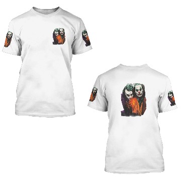 Discover NEW- Joker's- Heath Ledger & Joaquin Phoenix - 3D T Shirts