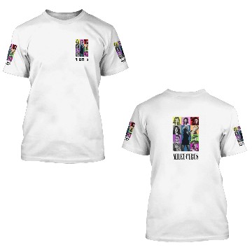 Discover Miley Cyrus Eras Tour 3D T Shirts Flowers 3D T Shirts