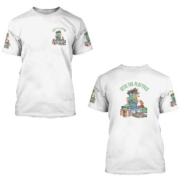 Discover Disney Phineas and Ferb Christmas Perry Deck The Platypus 3D T Shirts