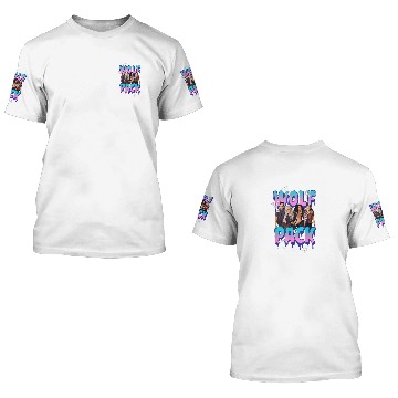 Discover Disney Zombies Wolf Pack Group Poster 3D T Shirts