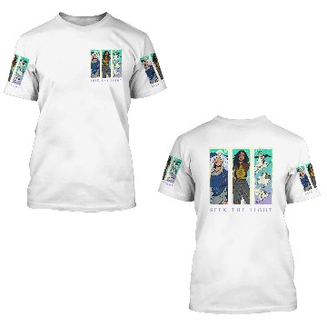 Discover Disneyss Raya And The Last Dragon Seek The Light Panels Baseball Tees 3D T Shirts