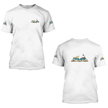 Discover A Day Without Reading is like - Book Lover Gift & Reading 3D T Shirts
